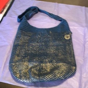 Adorable The Sak blue and gold purse